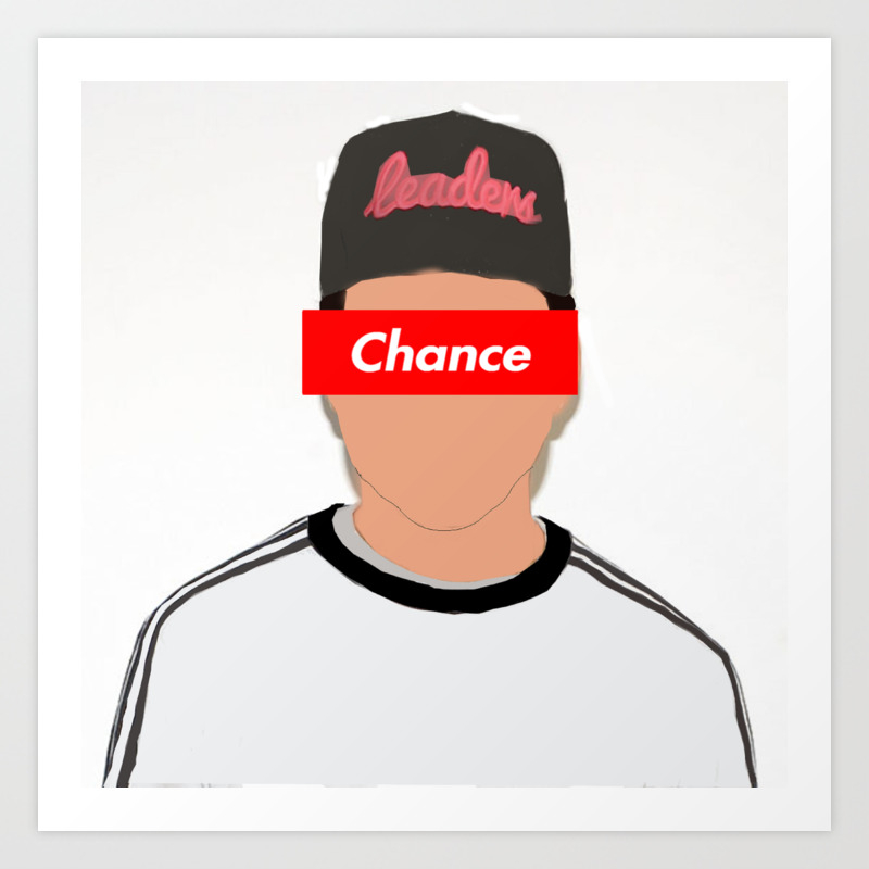 Chance The Rapper Art Print By Colorrushshop2 Society6