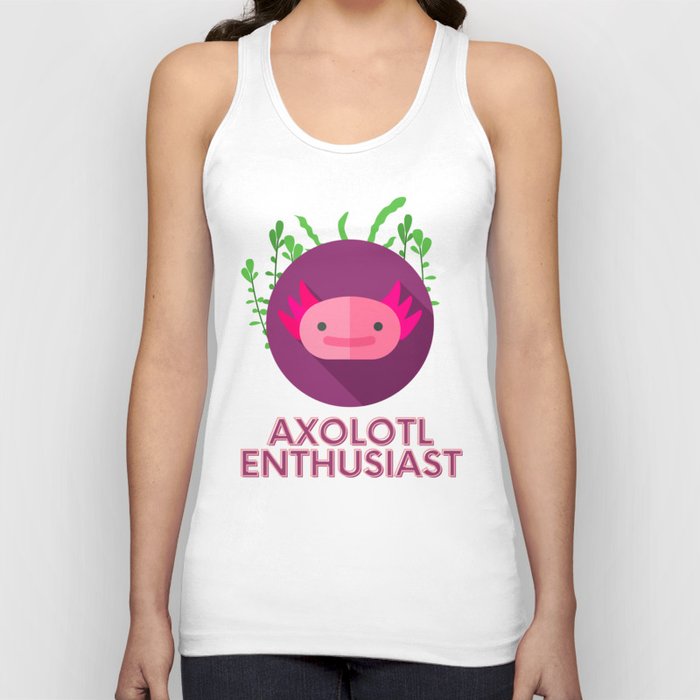 Axolotl Enthusiast Tank Top
