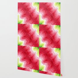 Energetic Crimson Abstract Wallpaper