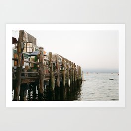By the Dock Art Print