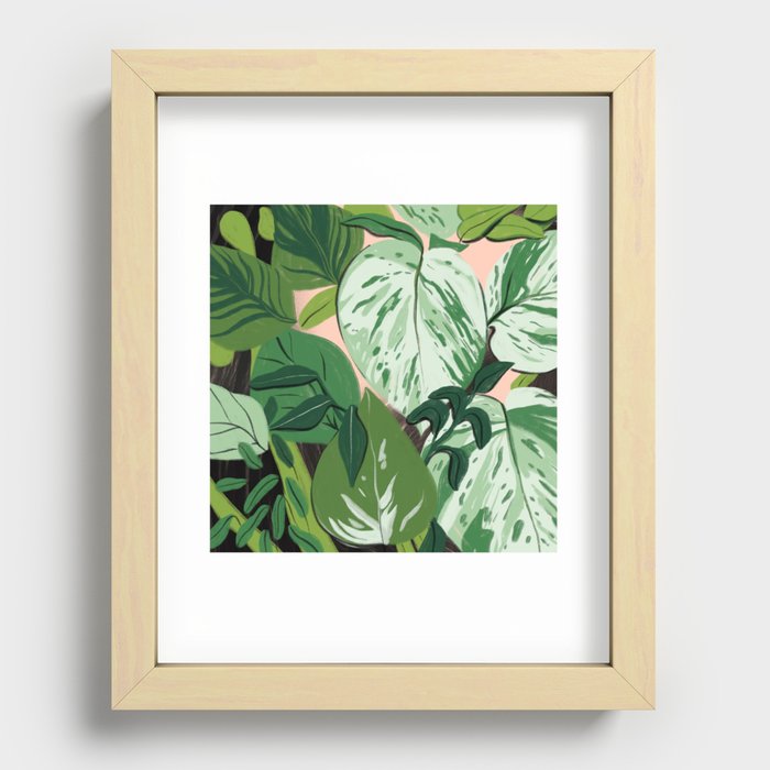 Plants Recessed Framed Print