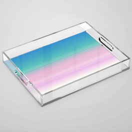 Miami Vice Pastel Ombre Acrylic Tray