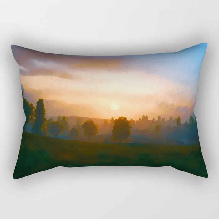 Magical valley Rectangular Pillow