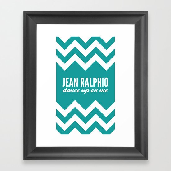 Jean Ralphio - Parks and Recreation Framed Art Print
