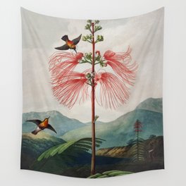 Robert John Thornton - Large–Flowering Sensitive Plant Wall Tapestry