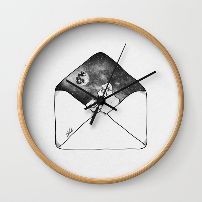 Unforgettable letter Wall Clock