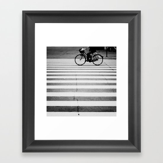 BIKE Framed Art Print