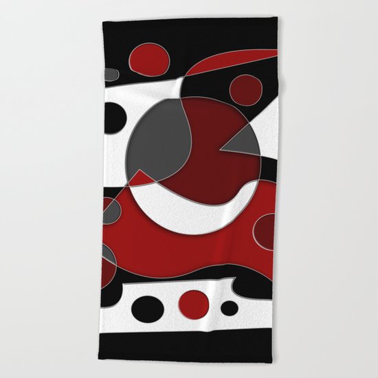 Abstract #515 Beach Towel