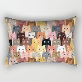 Cats Pattern Rectangular Pillow