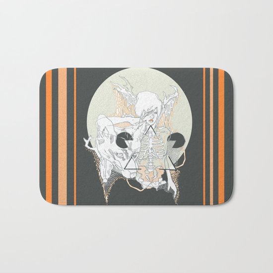 moon stone Bath Mat