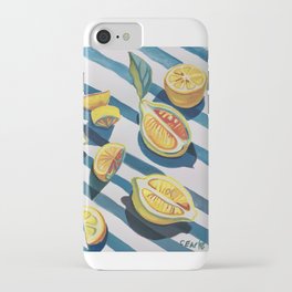 "When life gives you lemons" iPhone Case