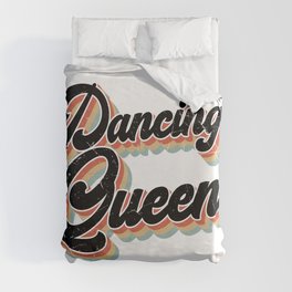 Dancing Queen Disco Party Retro Duvet Cover