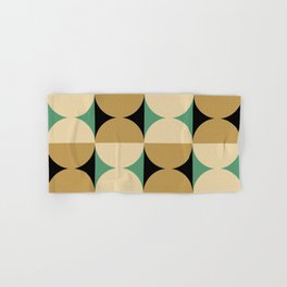 Retro Mid Century Modern Geometric Abstract Pattern 759 Hand & Bath Towel | Mid, Geometric, 1960S, Midcenturydesign, Midcentury, Century, Circles, Colorful, Sixties, Midcenturymodern 