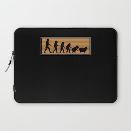 Funny Novelty Conspiracy Sheeps Are People Human Laptop Sleeve