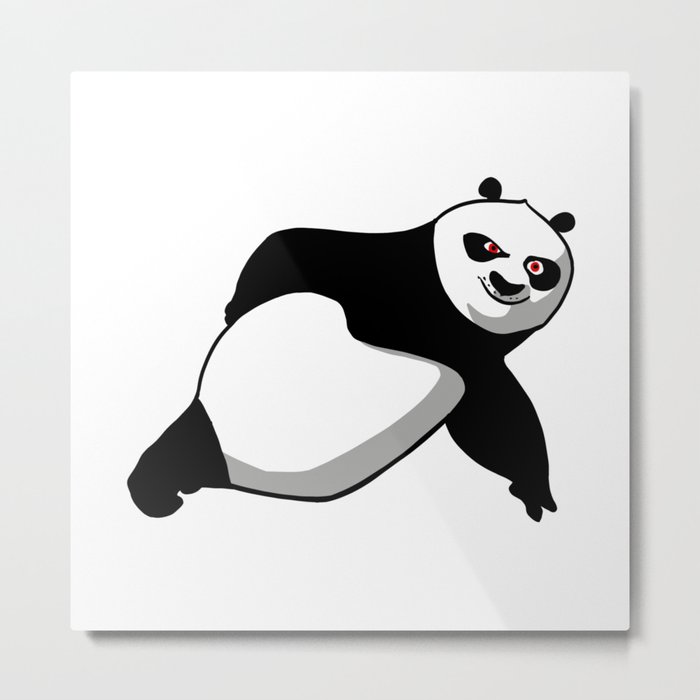 Panda Metal Print