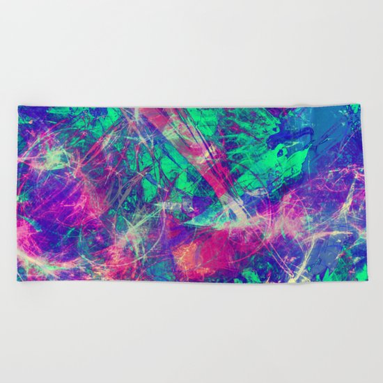 Sparkler Beach Towel