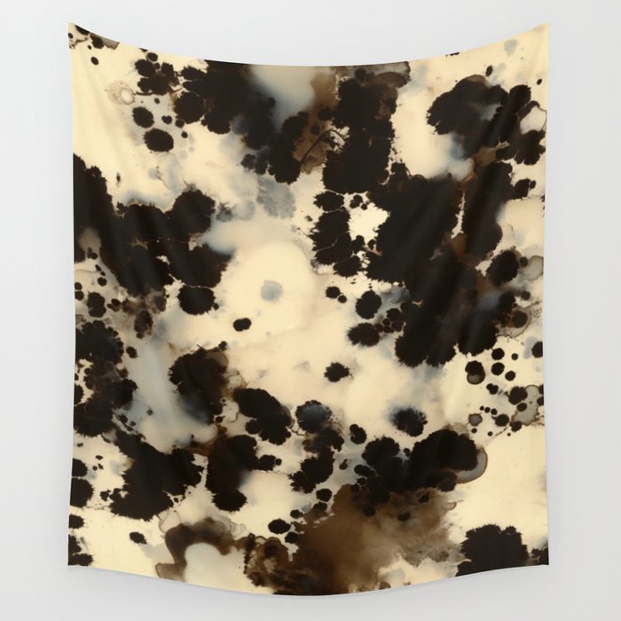 Black and White Tortoiseshell Pattern