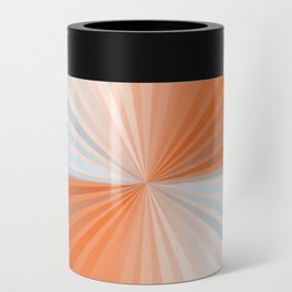 Warm Color Rainbow Can Cooler