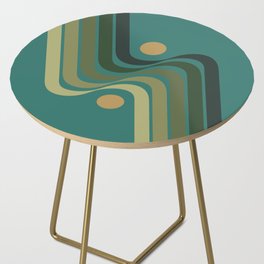 Abstraction_NEW_SUN_STREAM_RIVER_FLOW_LINE_POP_ART_0430B Side Table