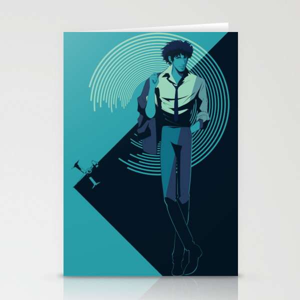 Spike Spiegel Cowboy Bebop Stationery Cards By Neeox Society6 Spike Spiegel Cowboy Bebop Stationery Cards By Neeox Society6