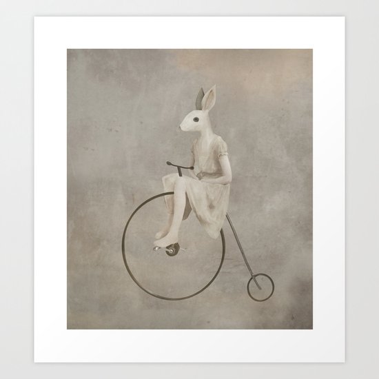 Penny Farthing Art Print
