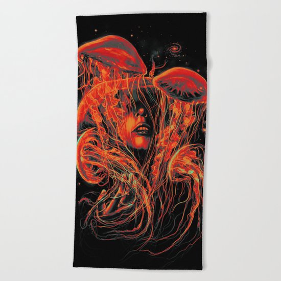 A Beautiful Delusion Beach Towel