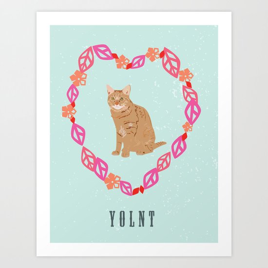 You only live nine times Art Print