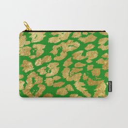 Gold Speckled Spring Carry-All Pouch