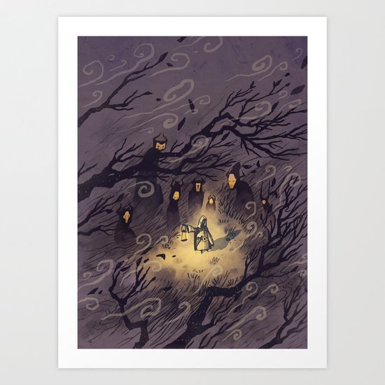 Could It Be The Wind? Art Print
