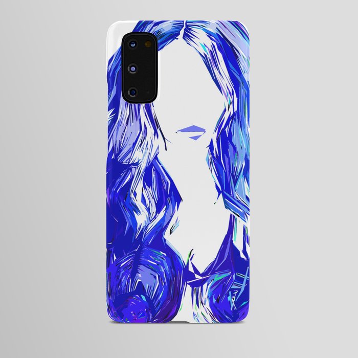 Blue Nude Android Case