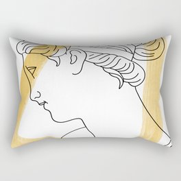 Mythology bust Rectangular Pillow