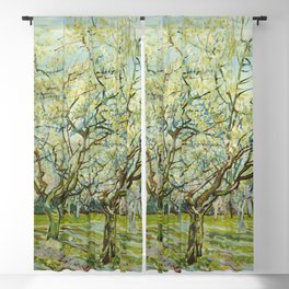 Vincent van Gogh The White Orchard Oil Painting Blackout Curtain