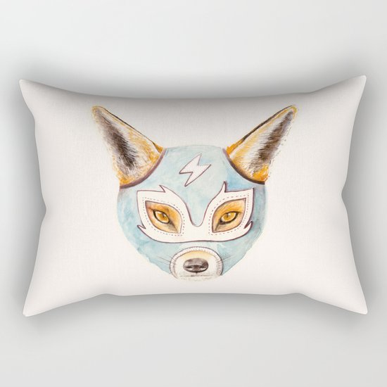 Andrew, the Fox Wrestler Rectangular Pillow