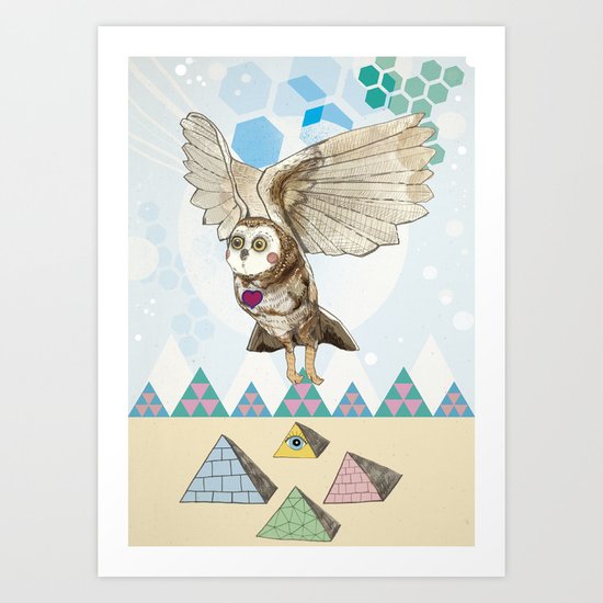 Journey Art Print