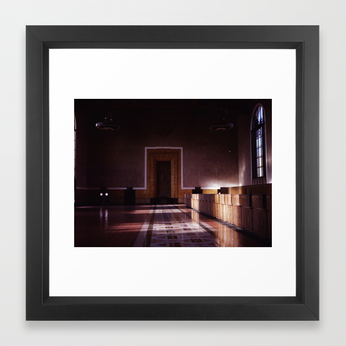Union Station Los Angeles Ca Framed Art Print