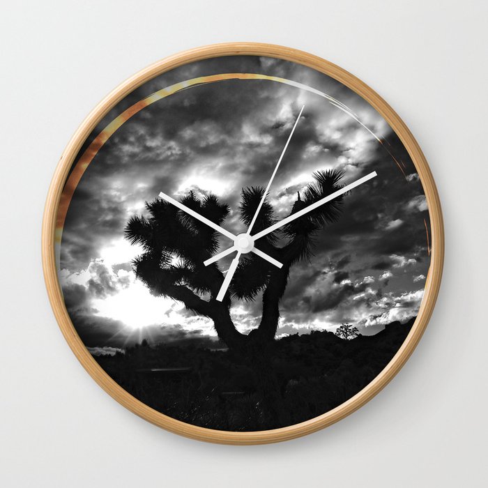 Sacred Joshua Tree — Icons & Relics. Wall Clock