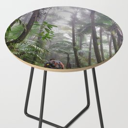 The Cloud forest - before Maria - El Yunque rainforest PR Side Table