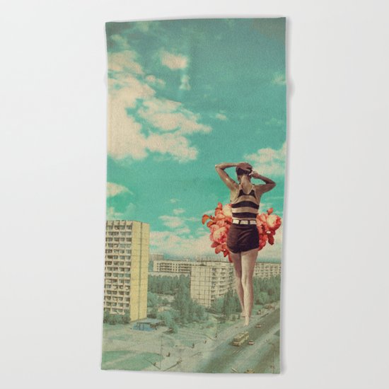 Coming Back Beach Towel