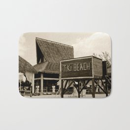 Travel Photography : Tiki Beach in Cayman Islands Bath Mat