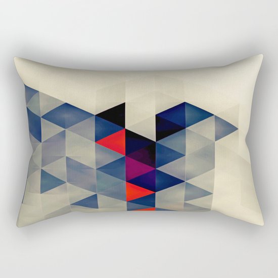 Geometric XQ Rectangular Pillow