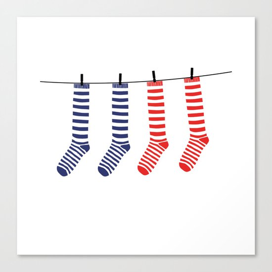 Laundry day Canvas Print