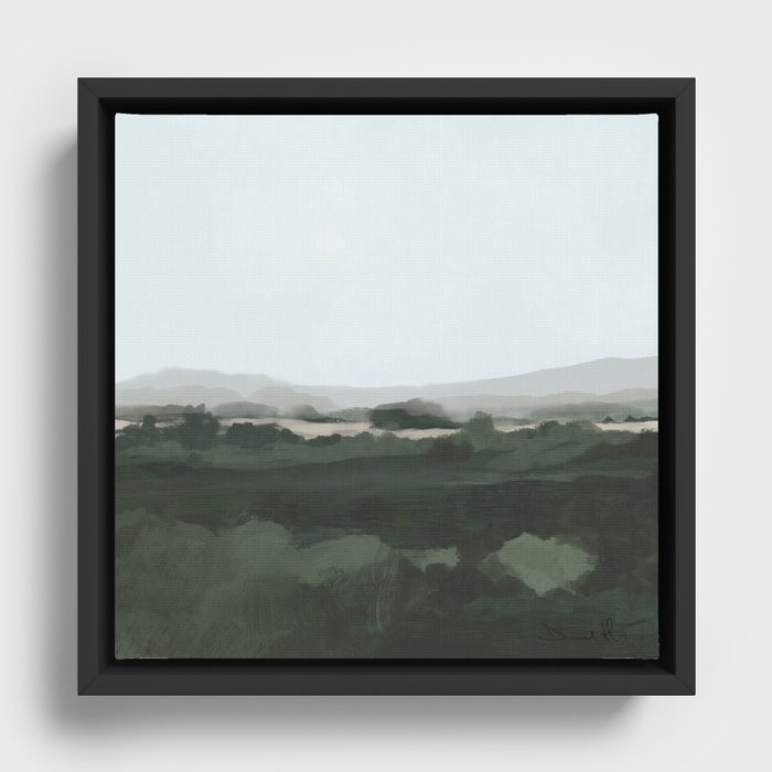 Meadows Framed Canvas