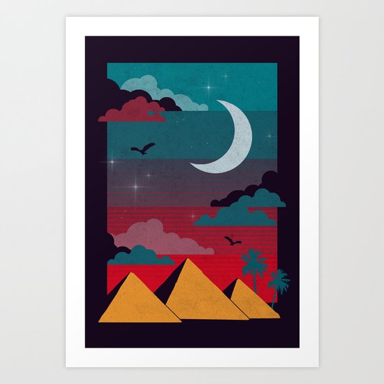 Giza Art Print