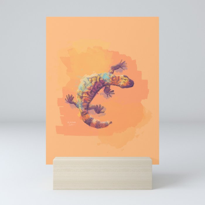 Sculpted By The Sand - Gila Monster Mini Art Print