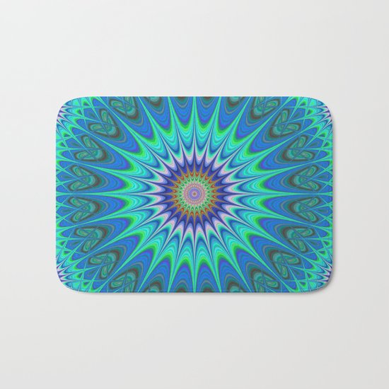 Cool mandala Bath Mat