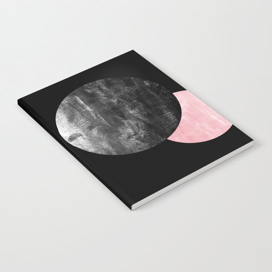 Celeste - space modern minimal abstract painting art urban brooklyn new york los angeles design Notebook