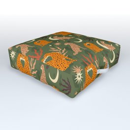 Cheetah Love Jungle Outdoor Floor Cushion