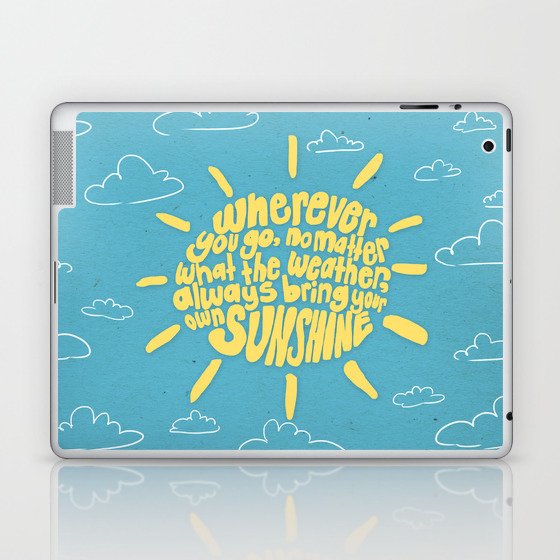 Bring your Sunshine Laptop & iPad Skin