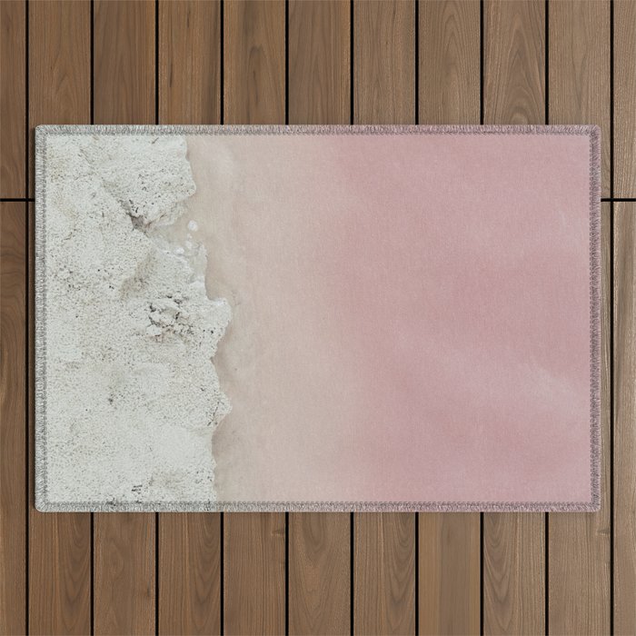 Pink Water Outdoor Rug