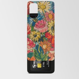  Clourful floral art Android Card Case